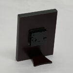 silver_frame_table_clock_squares_pat_6.7 inch_1